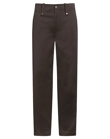 BURBERRY Casual trouser Dark brown 100% Cotton