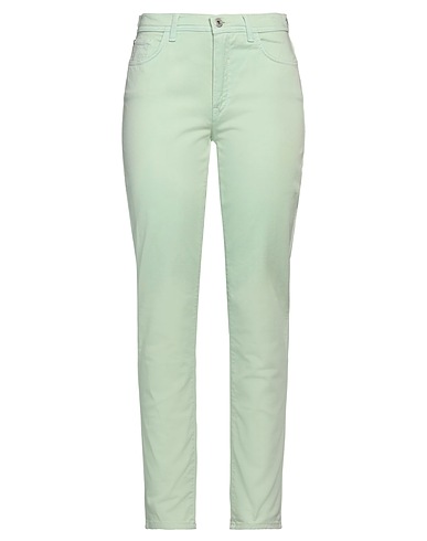 TRUSSARDI JEANS Pantalone Verde chiaro 98% Cotone, 2% Elastan