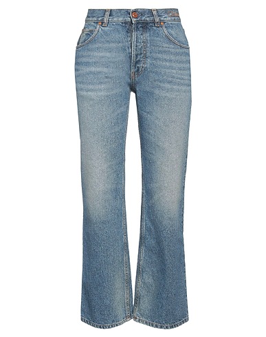 CHLOÉ Boot Cut Blau 87% Baumwolle, 13% Hanf, Polyester