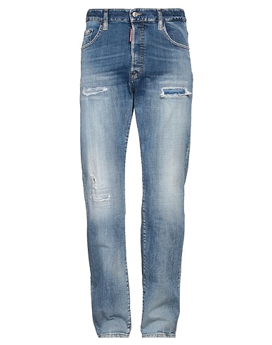 DSQUARED2 Denim trousers Blue 99% Cotton, 1% Elastane