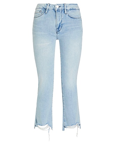 FRAME Denim trousers 77% Cotton, 19% Rayon, 3% Elasterell-p, 1% Elastane