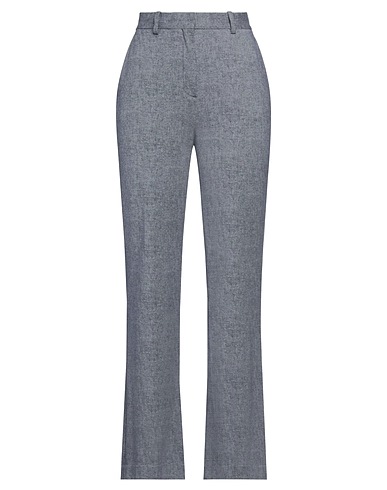 CIRCOLO 1901 Casual pants Navy 96% Cotton, 4% Elastane
