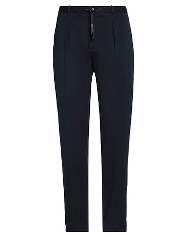 CIRCOLO 1901 Casual pants Midnight blue 97% Cotton, 3% Elastane