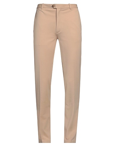CIRCOLO 1901 Casual trouser Sand 97% Cotton, 3% Elastane