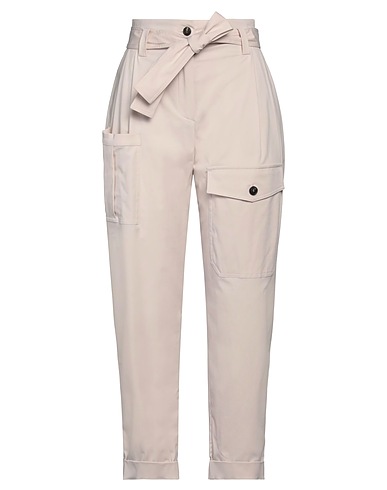 ELEVENTY Casual pants Beige 50% Cotton, 48% Lyocell, 2% Elastane