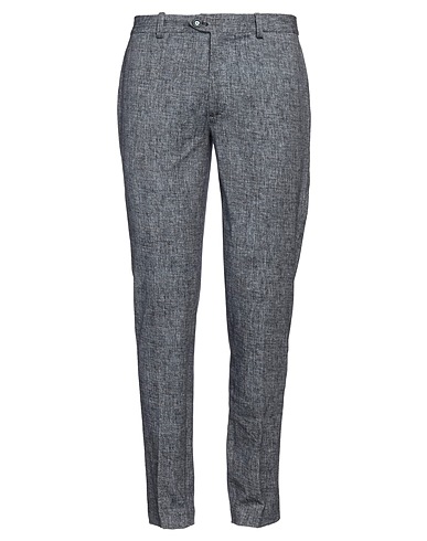 CIRCOLO 1901 Casual trouser Navy blue 96% Cotton, 4% Elastane