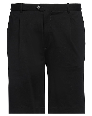 CIRCOLO 1901 Shorts & Bermuda Nero 97% Cotone, 3% Elastan