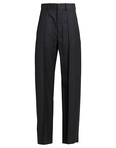ISABEL MARANT Casual pants Charcoal 96% Virgin Wool, 4% Elastane