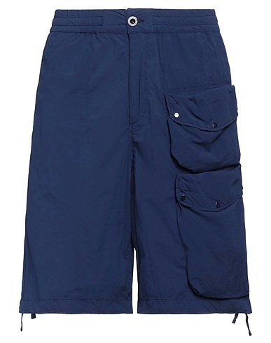 TEN C Shorts & Bermuda Navy blue 100% Polyamide