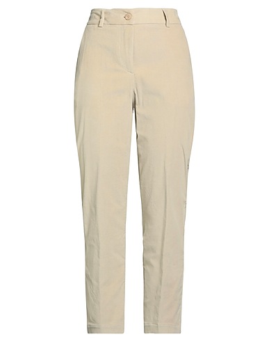 MOMONÍ Pantalon Beige 97% Coton, 3% Élasthanne