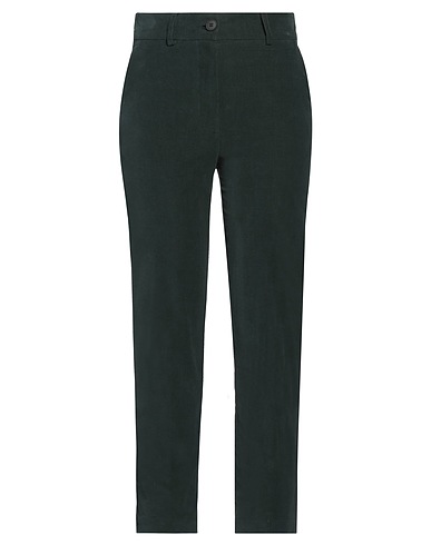 MOMONÍ Casual trouser Dark green 97% Cotton, 3% Elastane