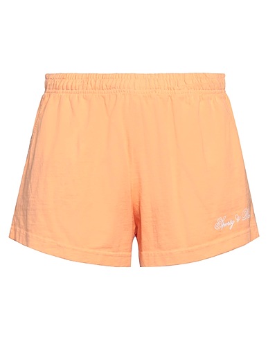SPORTY & RICH Shorts & Bermuda Apricot 100% Cotton