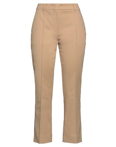 SPORTMAX Casual trouser Khaki 48% Cotton, 46% Polyamide, 6% Elastane