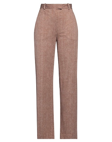 CIRCOLO 1901 Pantalone Nocciola 97% Cotone, 3% Elastan