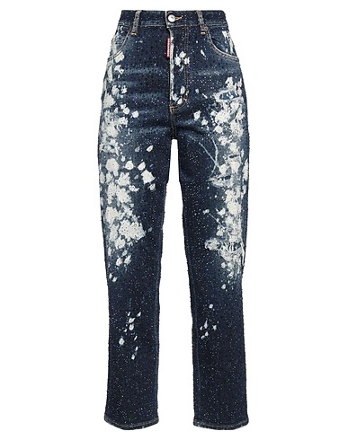 DSQUARED2 Denim trousers Blue 99% Cotton, 1% Elastane