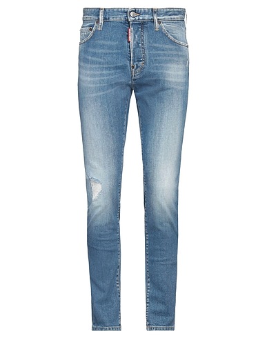 DSQUARED2 Denim pants Blue 99% Cotton, 1% Elastane