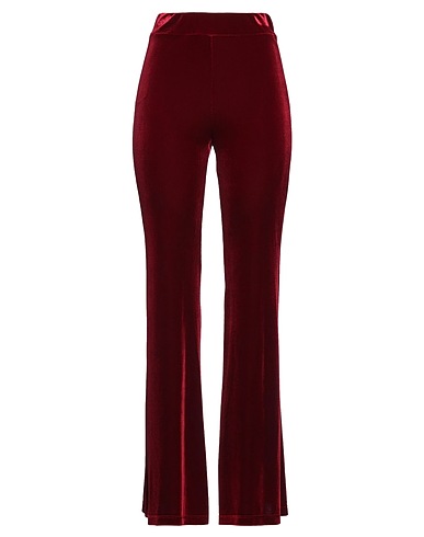 HOPPER Pantalon Pourpre 92% Polyester, 8% Élasthanne