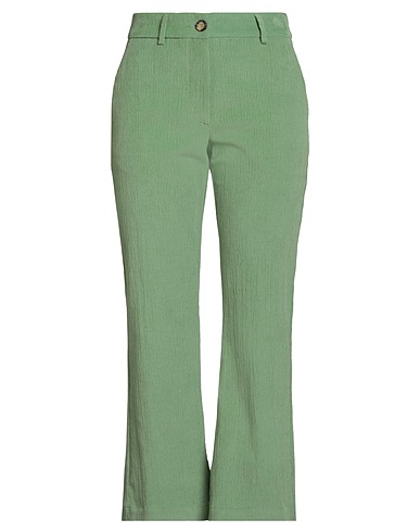 MOMONÍ Pantalone Verde chiaro 84% Cotone, 15% Modal, 1% Elastan