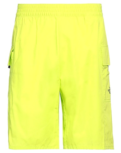 THE NORTH FACE Shorts & Bermuda Lime green 100% Cotton