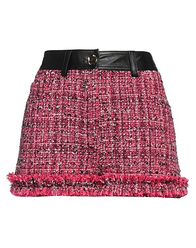 PINKO Shorts & Bermuda Fuchsia 42% Cotton, 22% Acrylic, 21% Polyester, 8% Wool, 7% Synthetic fibers