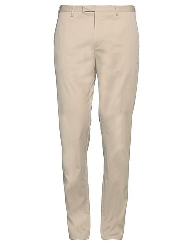 PT Torino Casual trouser Beige 95% Cotton, 3% Silk, 2% Elastane