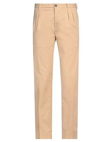NINE IN THE MORNING Pantalone Beige 96% Cotone, 4% Elastan