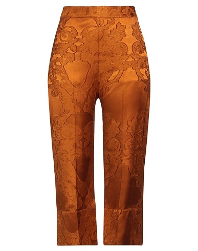 SEMICOUTURE Casual trouser Brown 100% Viscose