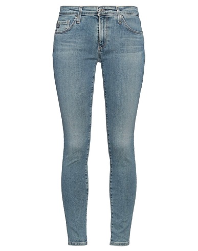 AG JEANS Denim trousers Blue 98% Cotton, 2% Polyurethane