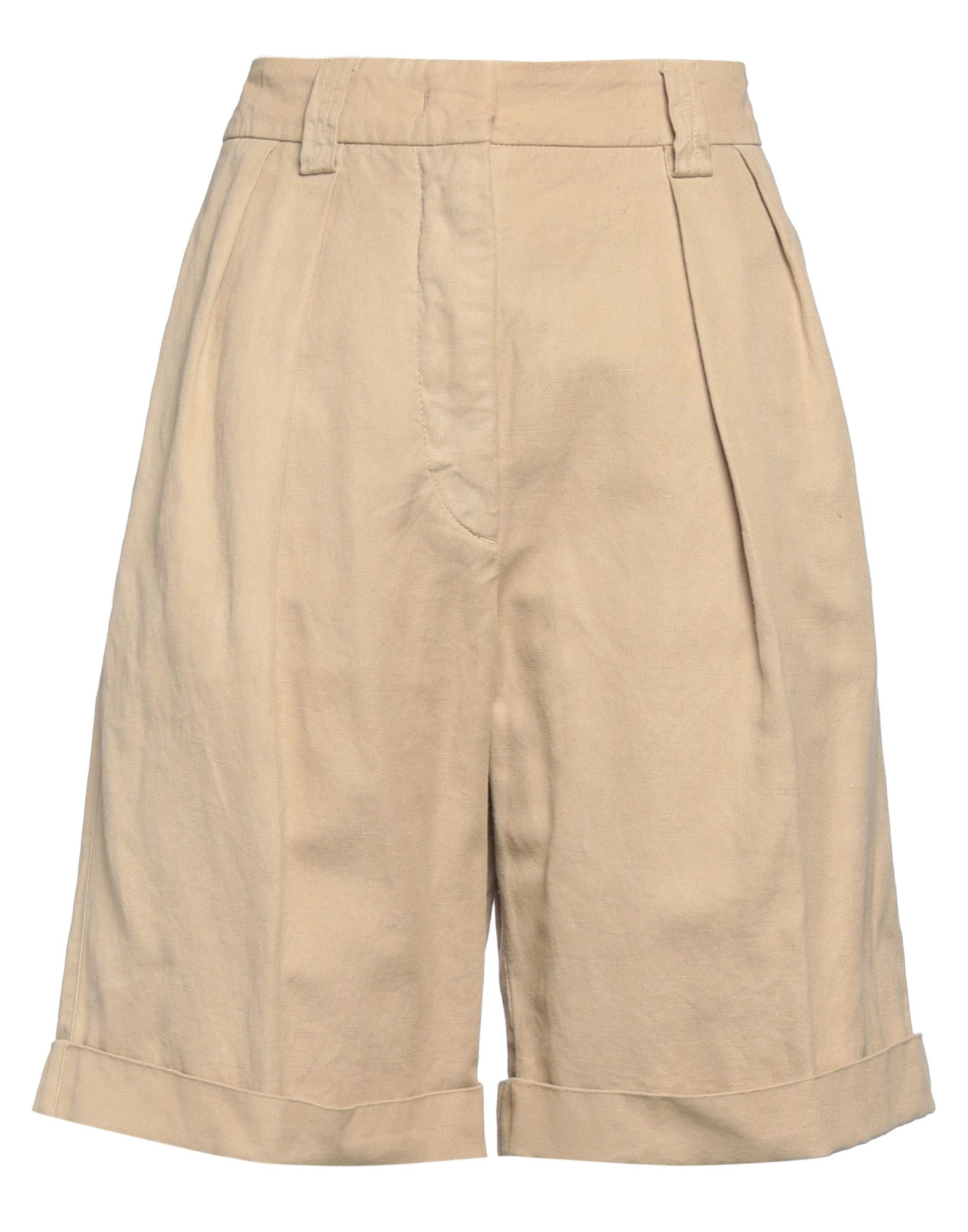 ショートパンツ PESERICO Women Shorts  Burmudas P0476501934 603 WHITE PESERICO Women's Shorts & Bermuda | YOOX