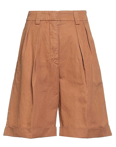 ASPESI Shorts & Bermuda Light brown 61% Cotton, 39% Linen