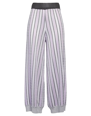 ERIKA CAVALLINI Casual pants Lilac 75% Viscose, 25% Polyester