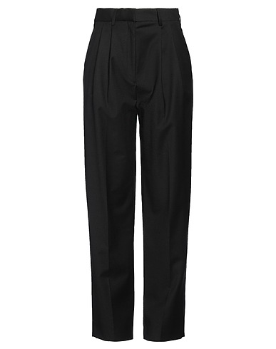 HOUSE OF DAGMAR Casual trouser Black 54% Polyester, 44% Virgin Wool, 2% Elastane