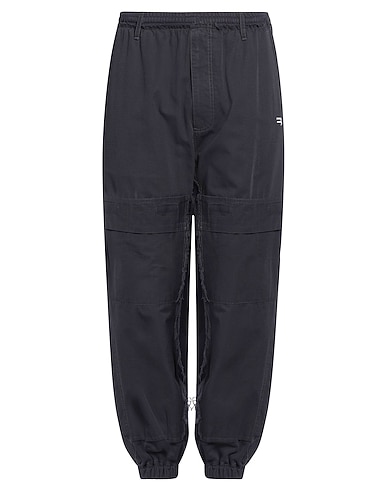 BALENCIAGA Casual trouser Midnight blue 100% Cotton, Polyester