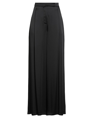 SEMICOUTURE Pantalon Noir 82% Acétate, 18% Viscose