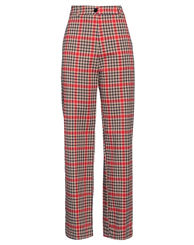 MOMONÍ Pantalone Beige 76% Cotone, 24% Poliestere