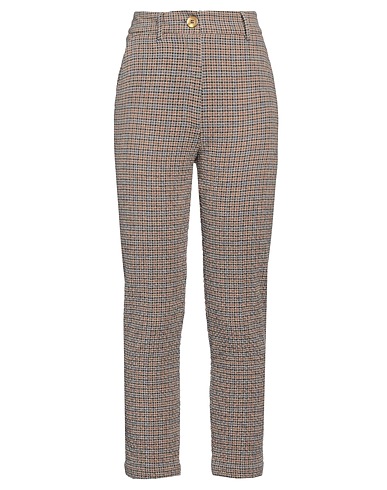 MOMONÍ Pantalone Beige 46% Lana, 34% Cotone, 17% Poliammide, 3% Altre Fibre