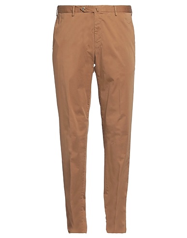PT Torino Pantalone Marrone 97% Cotone, 3% Elastan