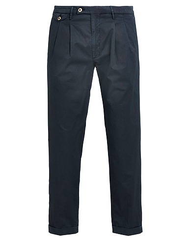 MICHAEL COAL Casual trouser Midnight blue 73% Lycra®, 23% Cotton, 4% Elastane