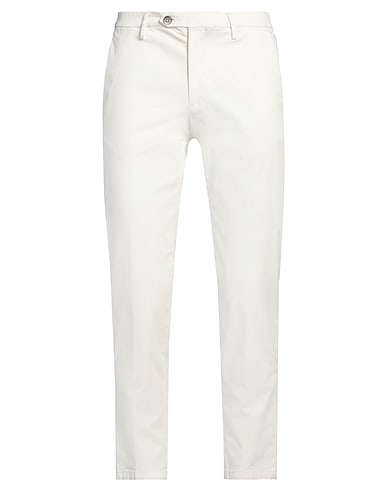 MICHAEL COAL Chinos OFF WHITE 97% Baumwolle, 3% Elastan