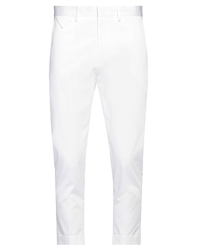 LOW BRAND Pantalone Bianco 98% Cotone, 2% Elastan