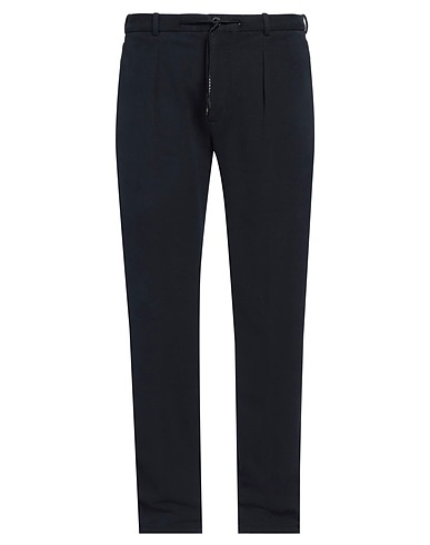 CIRCOLO 1901 Casual pants Midnight blue 95% Cotton, 5% Elastane