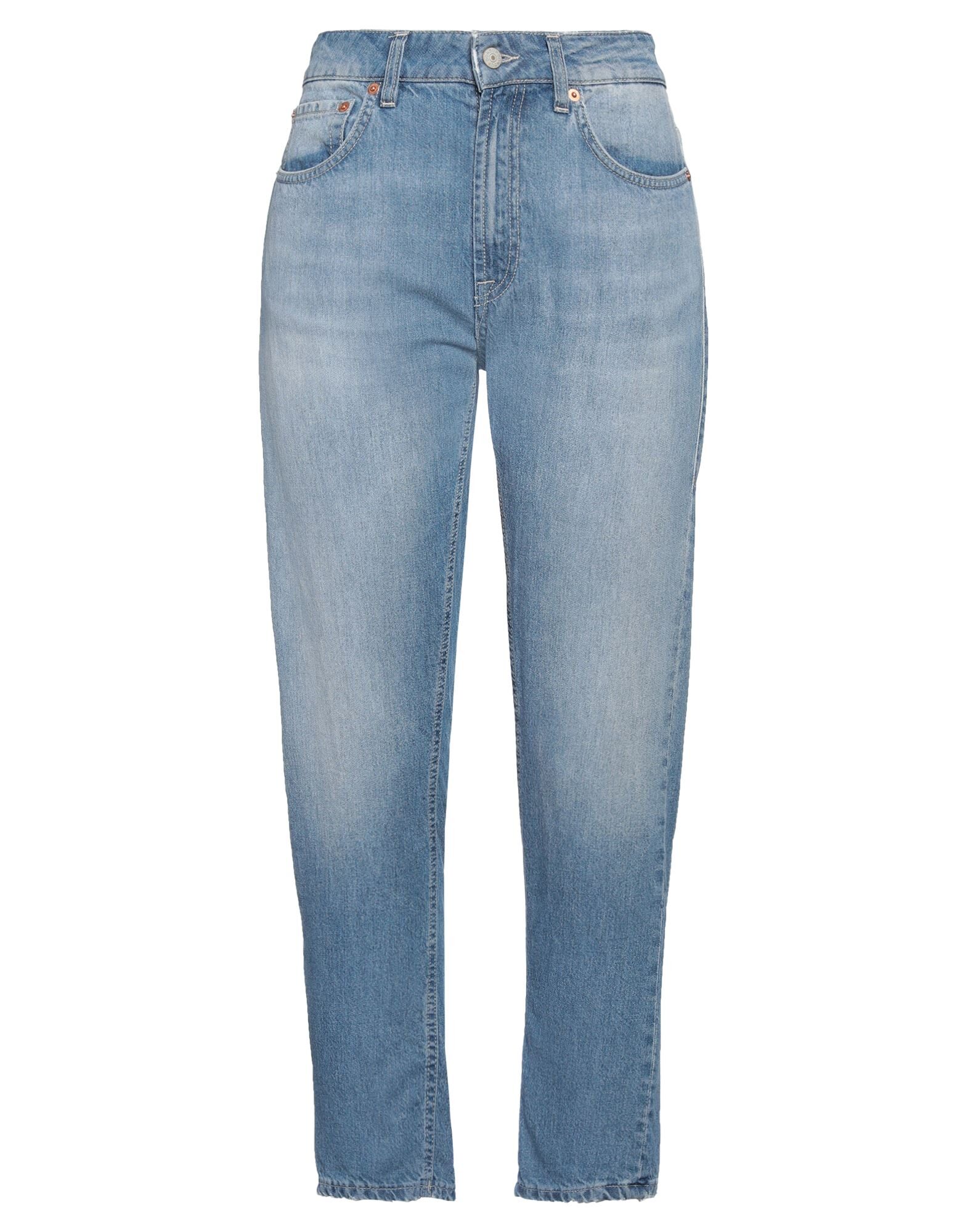 PINKO | Blue Women's Denim Trousers | YOOX