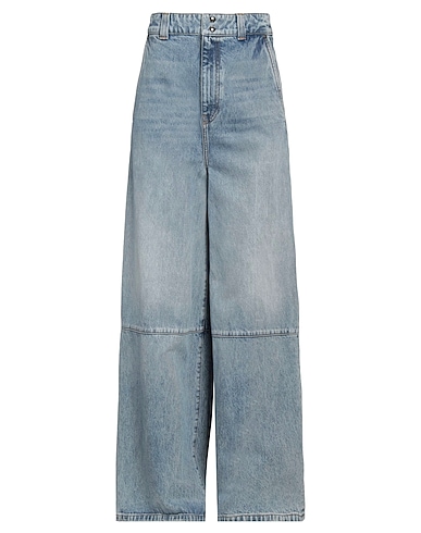 KHAITE Denim pants Blue 100% Cotton