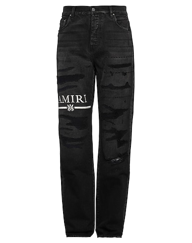 AMIRI BOTTOMWEAR Black 100% Cotton