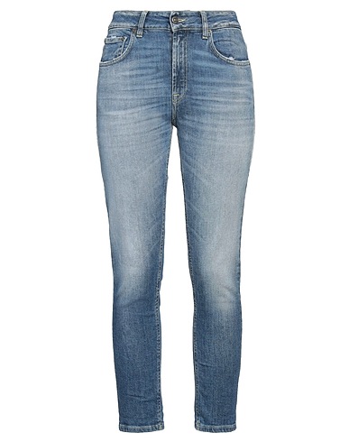 DONDUP Pantaloni jeans Blu 98% Cotone organico, 2% Elastan riciclato