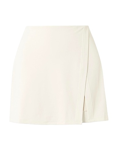 GIRLFRIEND COLLECTIVE Mini skirt Off white 90% Recycled polyester, 10% Elastane
