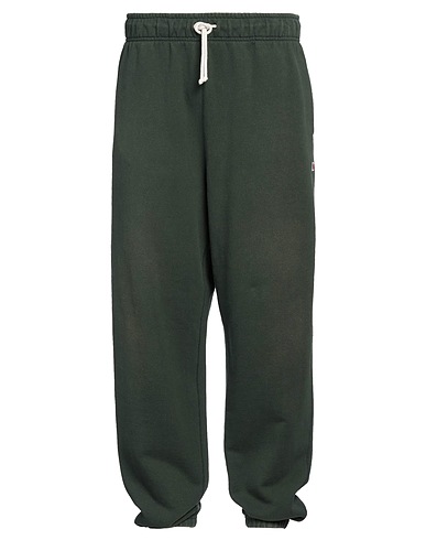 NEW BALANCE Pantalon Vert foncé 100% Coton