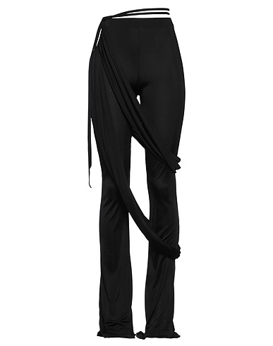 ANDREĀDAMO Casual trouser Black 100% Viscose