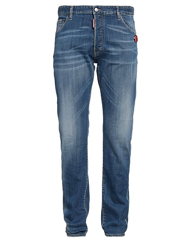 DSQUARED2 Denim trousers Blue 98% Cotton, 2% Elastane