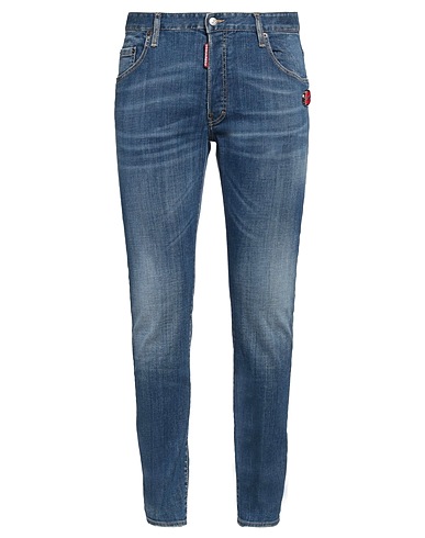 DSQUARED2 Denim trousers Blue 98% Cotton, 2% Elastane